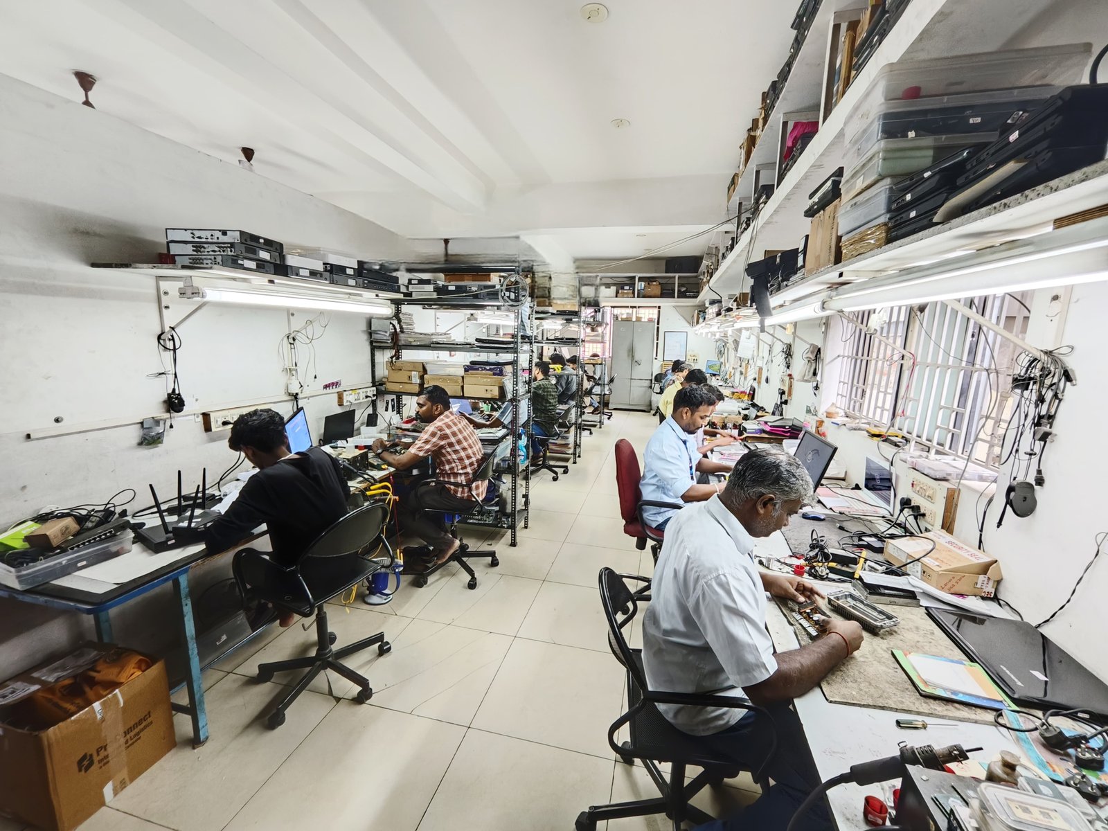 Laptop motherboard rework project for SMEs in Coimbatore